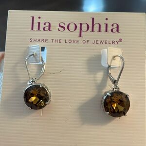 Lia Sophia earrings.